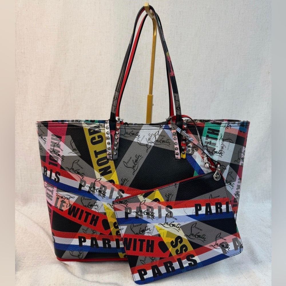 Christian Louboutin Loubiballage Cabata Calfskin Leather Tote